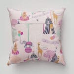 Sara Miller Circus Pink Cushion