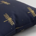 Sara Miller Dragonfly Navy Cushion