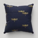 Sara Miller Dragonfly Navy Cushion