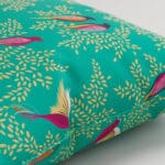 Sara Miller Green Birds Cushion
