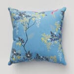 Sara Miller Hummingbird Cornflower Blue Cushion