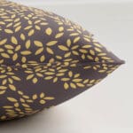 Sara Miller Little Leaves Smokey Blue Cushion