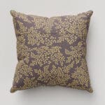 Sara Miller Little Leaves Smokey Blue Cushion