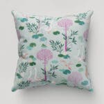 Sara Miller Riverbank Tales Pale Blue Cushion