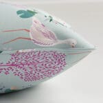 Sara Miller Riverbank Tales Pale Blue Cushion
