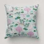 Sara Miller Riverbank Tales Pale Blue Cushion