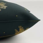 Sara Miller Small Palm Tree Forest Green Cushion