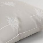 Sara Miller Small Palm Tree Linen Cushion