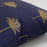 Sara Miller Small Palm Tree Navy Cushion