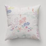 Sara Miller Underwater White Cushion