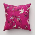 Sara Miller Heron Fuchsia Cushion
