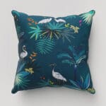 Sara Miller Heron Teal Cushion