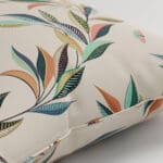 Sara Miller Ornamental Peacock Stone Cushion