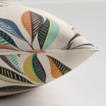 Sara Miller Ornamental Peacock Stone Cushion