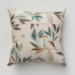 Sara Miller Ornamental Peacock Stone Cushion