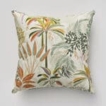 Sara Miller Palm Garden Light Stone Cushion