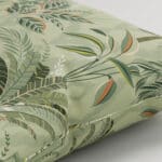 Sara Miller Palm Garden Soft Olive Cushion