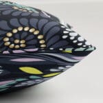 Sara Miller Peacock Filigree Petrol Cushion