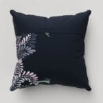 Sara Miller Peacock Filigree Petrol Cushion