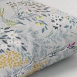 Sara Miller Songbird Soft Grey Cushion