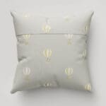 Sophie Allport Bears & Balloons Mint Grey Cushion