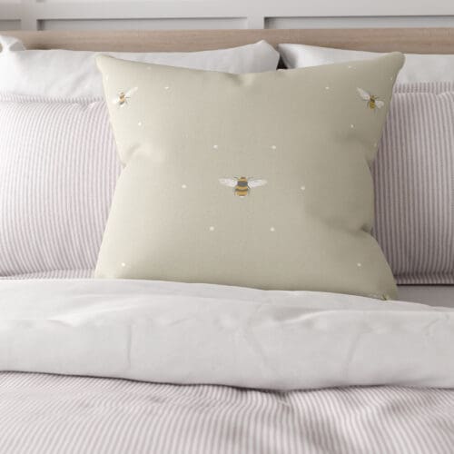 Sophie Allport Bee Soft Linen Cushion