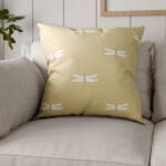 Sophie Allport Dragonfly Deep Mustard Cushion