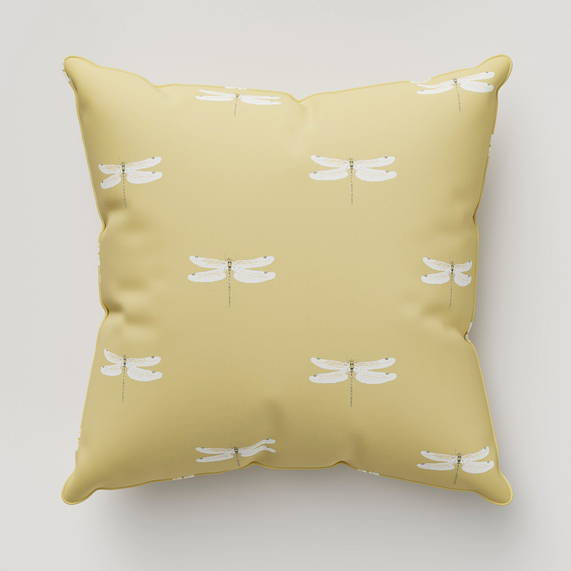Sophie Allport Dragonfly Deep Mustard Cushion - Image 2