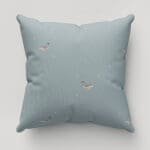 Sophie Allport Hare Teal Blue Cushion