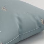 Sophie Allport Hare Teal Blue Cushion