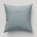 Sophie Allport Hare Teal Blue Cushion