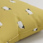 Sophie Allport Sheep Ochre Cushion