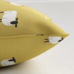 Sophie Allport Sheep Ochre Cushion