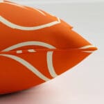 Orla Kiely Jumbo Linear Stem Persimmon Cushion