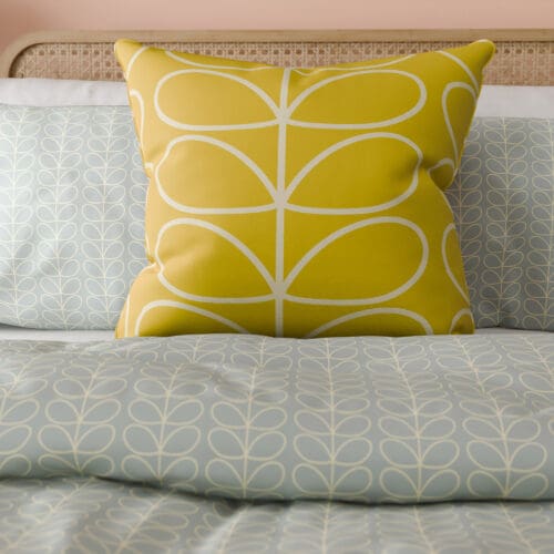 Orla Kiely Jumbo Linear Stem Sunflower Cushion