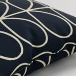 Orla Kiely Jumbo Linear Stem Whale Cushion