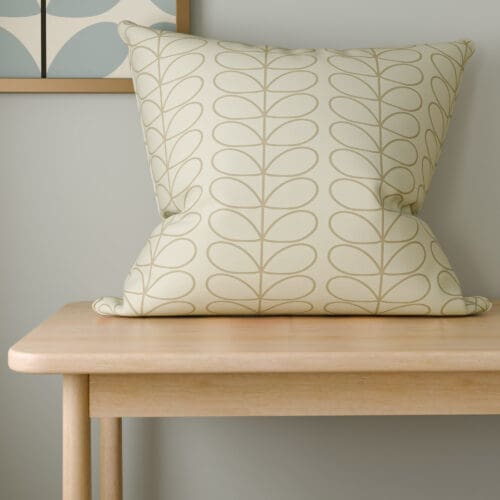 Orla Kiely Linear Stem Natural Cushion