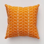 Orla Kiely Linear Stem Persimmon Cushion