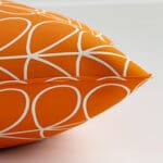 Orla Kiely Linear Stem Persimmon Cushion