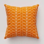 Orla Kiely Linear Stem Persimmon Cushion