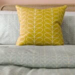 Orla Kiely Linear Stem Sunflower Cushion