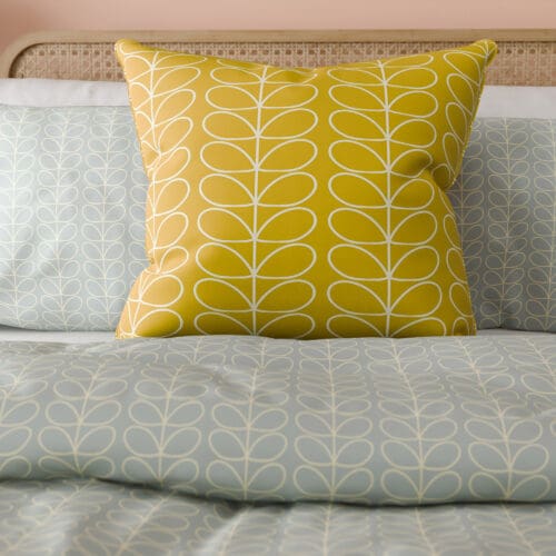 Orla Kiely Linear Stem Sunflower Cushion