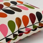 Orla Kiely Multi Stem Pink & Red Cushion