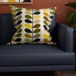 Orla Kiely Multi Stem Yellow Cushion