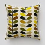 Orla Kiely Multi Stem Yellow Cushion