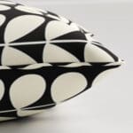 Orla Kiely Solid Stem Black Cushion