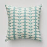 Orla Kiely Solid Stem Duckegg Cushion