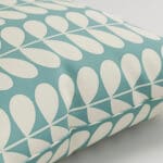 Orla Kiely Solid Stem Duckegg Cushion
