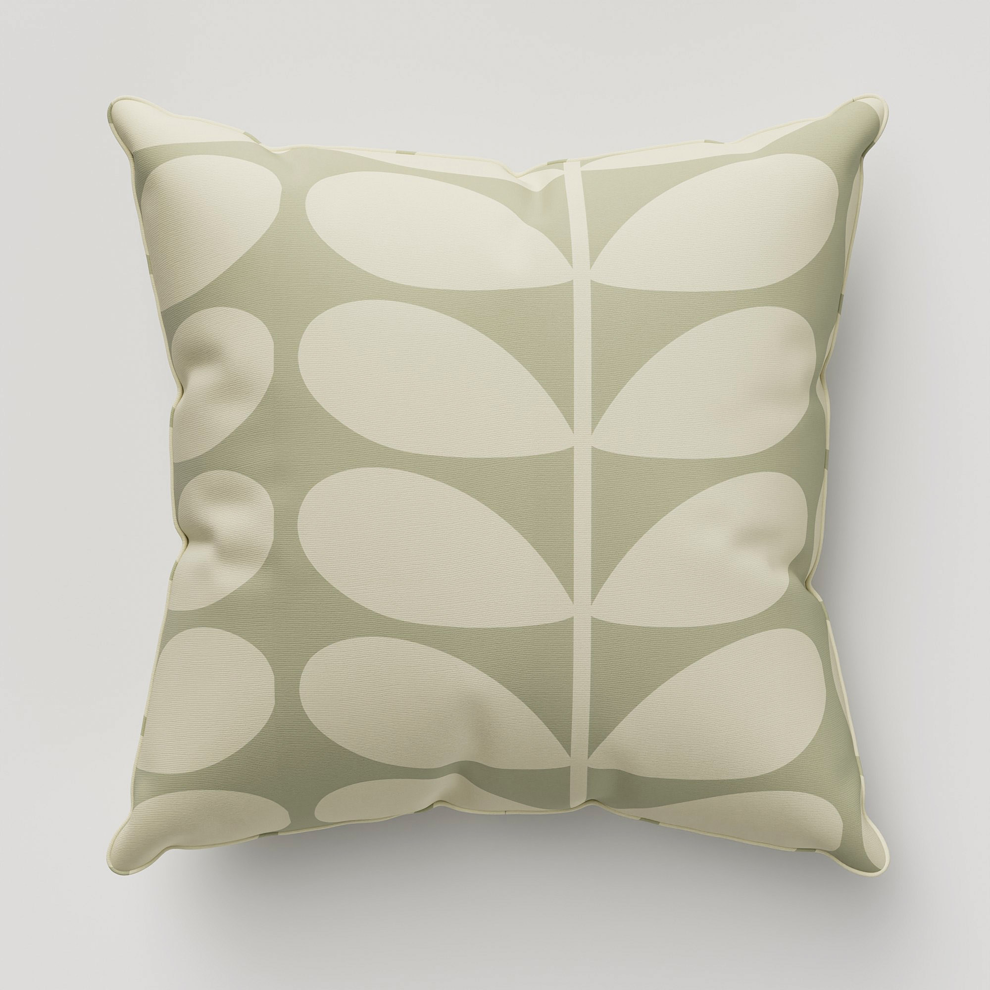 Orla Kiely Jumbo Solid Stem Pebble Cushion - Image 2