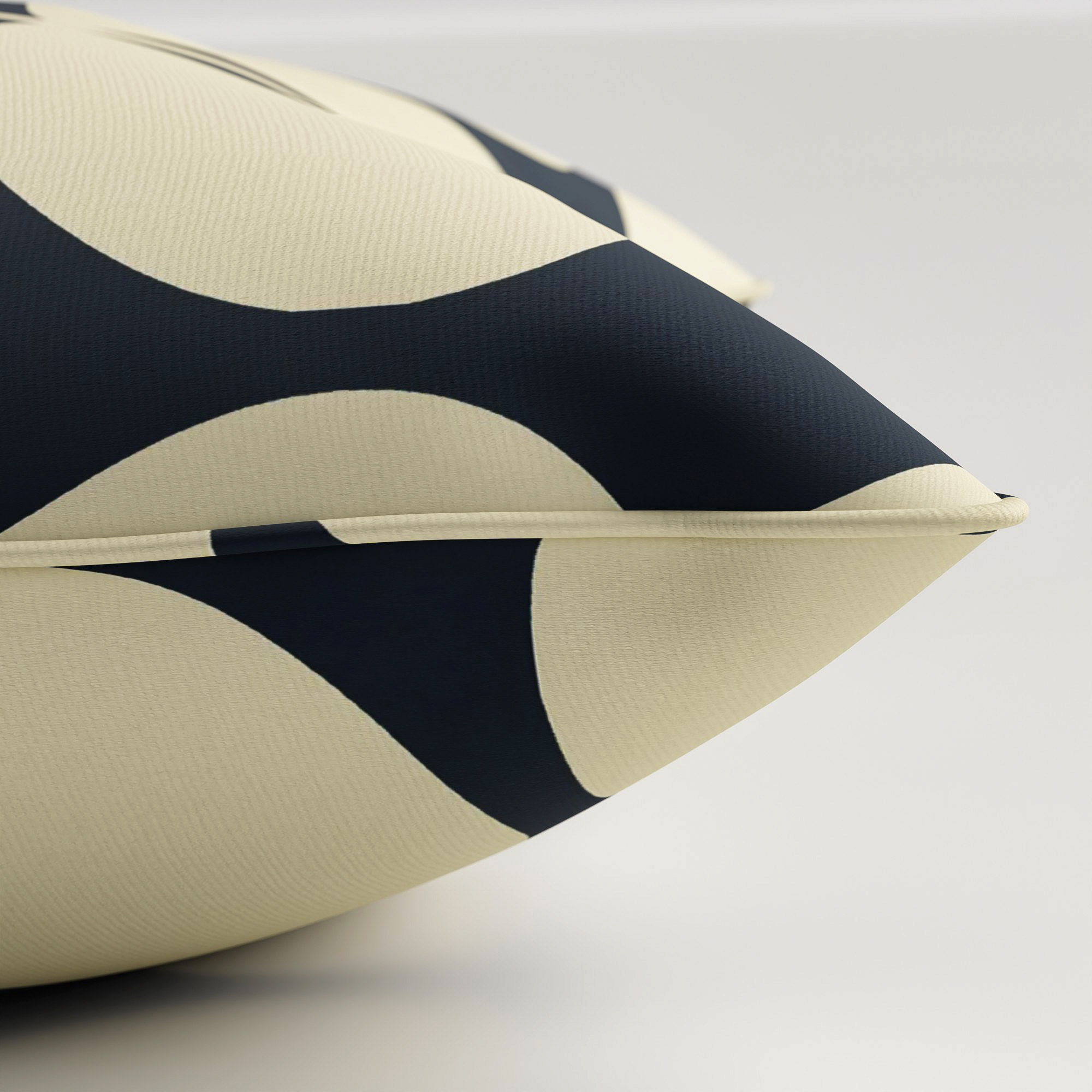 Orla Kiely Jumbo Solid Stem Whale Cushion - Image 4